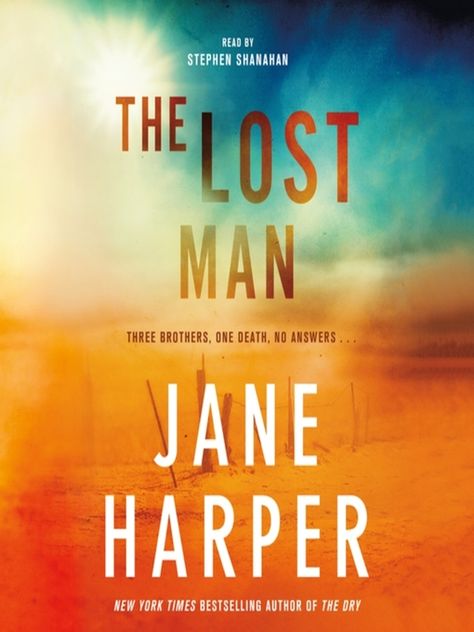 The Lost Man by Jane Harper #audiobooks Jane Harper, Australian Outback, Last Man, Audible Books, Three Brothers, Middle Child, Two Brothers, Family Drama, Spoken Word