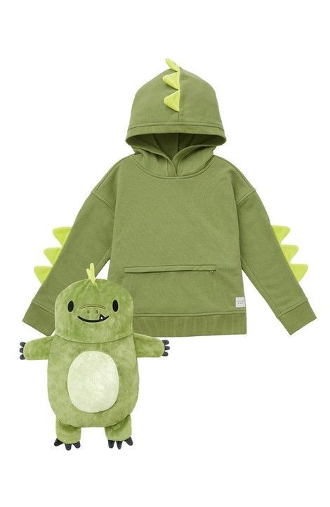 Dino Kids, Animal Hoodie, Hoodie Pattern, Baby Clothes Patterns, Cute Hoodie, Toddler Hoodie, Toddler Books, Kids Sweater, Big Kid