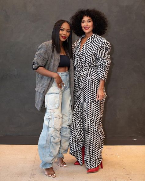 Kahlana Barfield Style, Host Outfit Ideas, Kahlana Barfield Brown, Kahlana Barfield, Birthday Twins, Causal Chic, Ellis Ross, Black Queens, Classy Design