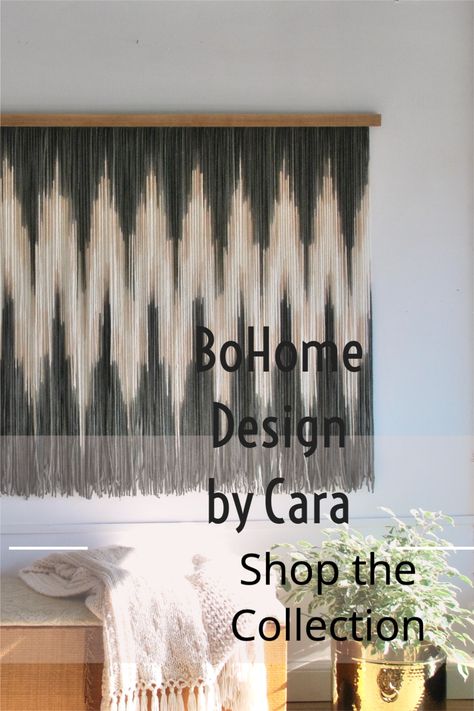 Bohemian Decor Inspiration, Modern Boho Home, Modern Bohemian Home, Boho Macrame Wall Hanging, Fiber Art Wall Hanging, Macrame Backdrop, Wool Tapestry, Macrame Wall Decor, Wall Decor Boho