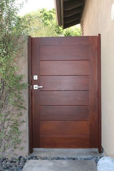 Gate on Pinterest | Gates, Garden Gates and Wooden Gates Side Gate Entrance Ideas, Side Door Entrance Ideas, Side Door Entrance, Gate Entrance Ideas, Door Entrance Ideas, Side Yard Gate, Yard Gates, Cedar Gate, Backyard Gates