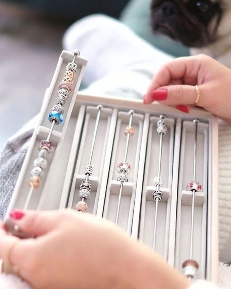 Calling all charm lovers! 💖 If you’ve ever wondered what to do with your charms when you’re *not* wearing them, this is the solution you’ve been waiting for. Our Charm Bars are the perfect way to store and display your charms, and they fit perfectly inside our jewellery organizing layers. P.S. They’re also great for experimenting with different combinations and planning new bracelet designs! ✨ #charmbars #charmlovers #jewelleryorganizer #stackerscanada #lifebeautifullyorganized Charm Bar, Stackers Jewellery, Bracelet Organizer, Classic Necklace, Large Jewelry, Jewellery Storage, Jewelry Tray, Grey Velvet, Jewellery Boxes