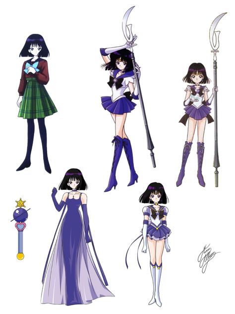 Sailor Moon Characters Saturn, Sailor Moon Sailor Saturn, Sailor Saturn Makeup, Salior Moon Characters, Sailor Saturn Aesthetic, Sailor Moon Saturn, Sailor Saturn Cosplay, Sailor Moon Drops, Sailor Moon Screencaps