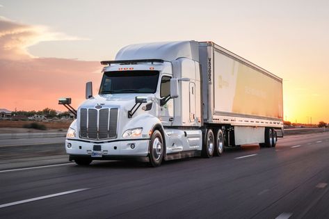 UPS has been quietly delivering cargo using self-driving trucks - The Verge Seo Blog, Trucking Companies, Tucson Arizona, Transportation Services, San Antonio Texas, Self Driving, Shipping Company, Truck Driver, Black Hat