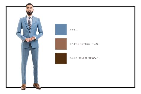 Light Blue Linen Blend Custom Suit Light Blue Suit Men Color Combos, Gray Suit Brown Shoes, Charcoal Suit Brown Shoes, Blue Suit Brown Shoes, Blue Colour Suit, Linen Wedding Suit, Linen Suit Men, Blue Linen Suit, Light Blue Suit