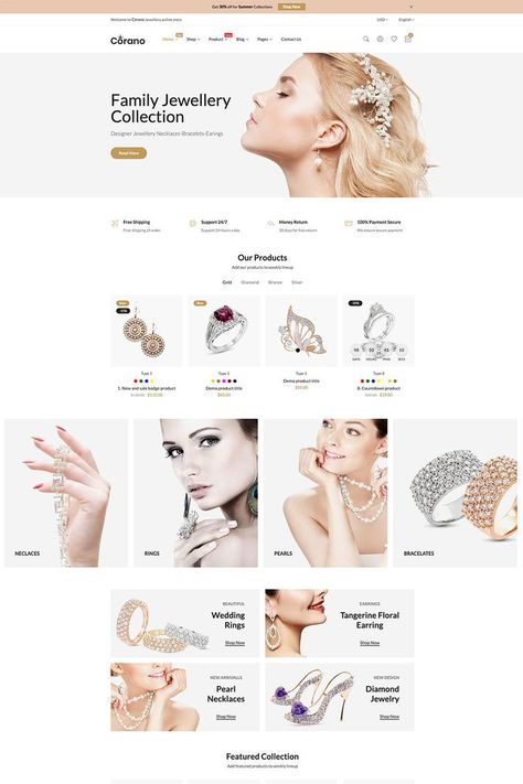 Jewelry Responsive Shopify Theme Cartoon Texture, Shape Alphabet, Alphabet Company, Icon Minimal, Luxury Company, Modern Jewelry Store, Tiffany Store, Jewelry Website Design, Business Jewelry