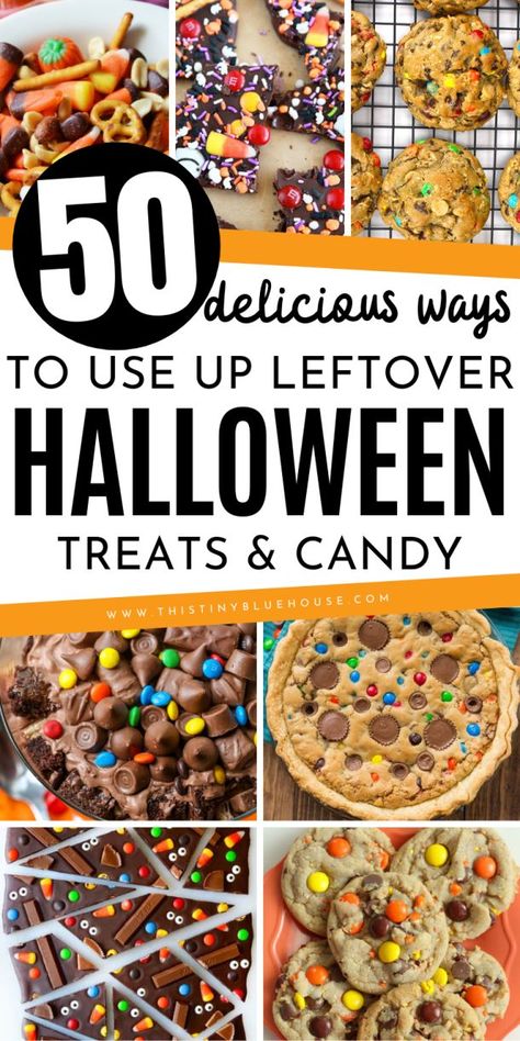 Halloween Candy Recipes, Drink Board, Boo Bash, Boo Board, Leftover Candy, Leftover Halloween Candy, Halloween Menu, Halloween Dessert, Fun Halloween Food