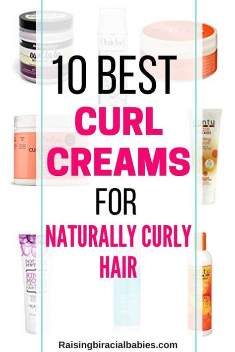 Best Curl Cream, Curly Hair Cream, Hair Growth Regimen, Frizzy Curly Hair, Biracial Hair, Mixed Curly Hair, Kids Curly Hairstyles, Curl Defining Cream, Naturally Curly Hair