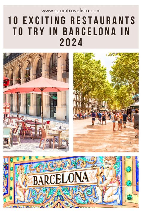 10 Exciting Restaurants to Try in Barcelona in 2024 - Spain Travelista Barcelona Restaurants, Grilled Prawns, Top 10 Restaurants, Restaurants To Try, Kid Friendly Restaurants, Best Christmas Markets, Grill Restaurant, Tapas Bar, Barcelona Travel