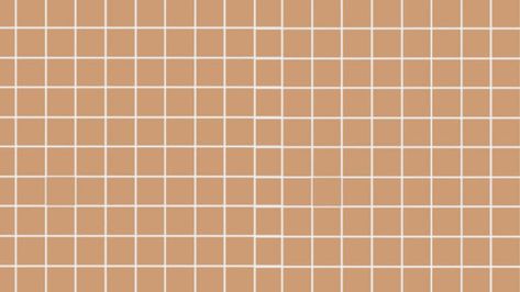 Brown Grid Wallpaper Aesthetic, Aestethic Desktop Wallpaper, Aesthetic Backgrounds Horizontal, Preppy Aesthetic Wallpaper, Square Drawing, Brown Minimalist, Grid Wallpaper, Pink Shop, Abstract Art Wallpaper