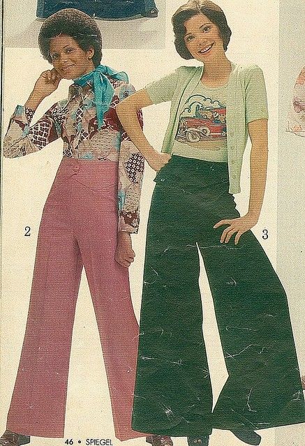 Teens in the 70s | We called them elephant pants! | artemis.niarchos | Flickr Elephant Pants, Fashion 1970s, Retro Makeup, 60s 70s Fashion, 60s And 70s Fashion, 70s Inspired Fashion, 70s Outfits, Seventies Fashion, 70’s Fashion