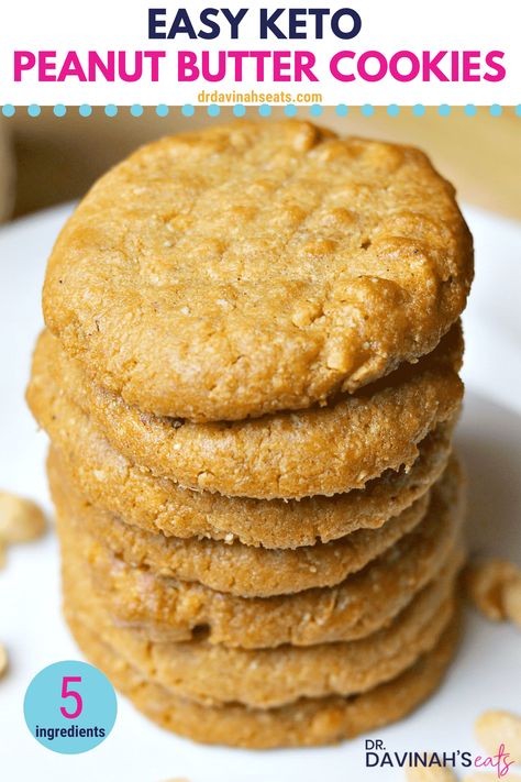 Sugar Free Peanut Butter Cookies, Cookies Recipe Video, Low Carb Peanut Butter Cookies, Diet Desserts Recipes, Low Carb Cookies Recipes, Peanut Butter Dessert Recipes, Cookie Recipe Video, Keto Peanut Butter Cookies, Sugar Free Peanut Butter