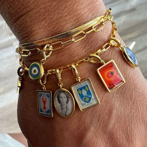 Vintage charm bracelet