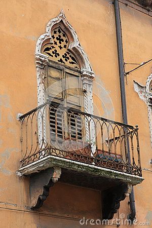 Venetian windows Venetian Window, Windows With Blinds, Window At Night, Haunting Images, Magical House, Gothic Windows, Blinds For Windows, Amazing Architecture, At Night