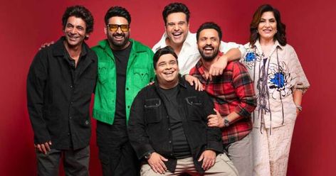 Sunil Grover Takes A Dig At Kapil Sharma Spat In The Great Indian Kapil Show Announcement Saying "Plane Se Dur Rehte Hai" Check more at https://maholicious.com/sunil-grover-takes-a-dig-at-kapil-sharma-spat-in-the-great-indian-kapil-show-announcement-saying-plane-se-dur-rehte-hai/ Krishna Abhishek, Sunil Grover, Archana Puran Singh, Kapil Sharma Show, Netflix India, Jodie Sweetin, Kapil Sharma, Ensemble Cast, Star Cast