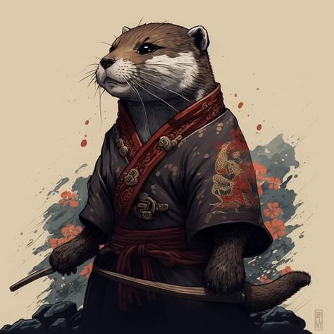 Otter Dnd Character, Fantasy Fauna, Thief Character, Barbarian Dnd, Viking Wallpaper, Adventure Time Characters, Campaign Ideas, Fantasy Role Playing, Ace Of Hearts