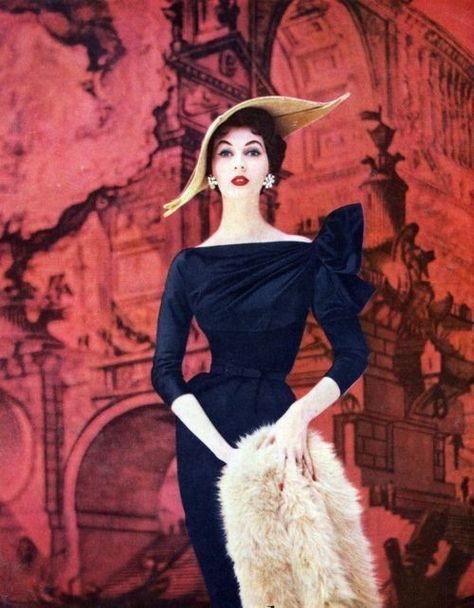 Bunny Money, Dress Fashion Photography, Suzy Parker, Carmen Dell'orefice, Jean Shrimpton, Dresses 1950s, 1950 Fashion, Elite Fashion, Fashion Model Photography