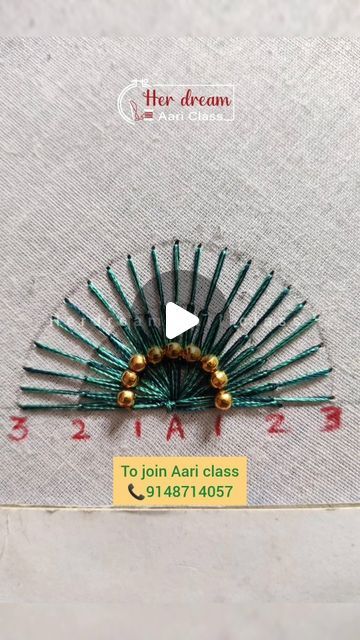 herdream aari class on Instagram: "First level of aariwork embroidery - beginner level
.
.
For more updates follow @her_dream_aari_class 
For enquiries kindly DM or WhatsApp 9148714057
.
.
We do conduct aari courses from Basic to Advance level

.
.
📍 Gottigere Bangalore
.
. Language: Tamil, Kannada and English 
.
.
Topics:
🍀 Zari work
🍀 Thread work
🍀 Beadwork
🍀 Mirror Work
🍀 Zardosi work
🍀 Cutwork
🍀 Patchwork
🍀 3d wot
🍀 Network
🍀 Latkan making 
🍀 Tracing techniques
🍀 Blouse markings
🍀 Sketching
🍀 Hanging work
.
.
#learnhandembrodiery #basicchainstitch #handwork #onlineclass #offlineclass # learnaari #maggamwork
#thread #handstitch #exploremore #reel #reelitfeelit #aaricourseavailable #explorepage #aarienglish #beginnerlevel #basicstitch #aarirecordedclass" Zardosi And Thread Work Blouse, Simple Back Neck Aari Work, Aari Work Thread Work, Tracing Techniques, Aari Work Tracing Patterns, Aari Thread Work, Aari Work Designs Pattern Hand Embroidery, Latkan Making, Zardosi Work Blouse