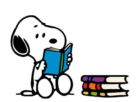 Snoopy At School, Snoopy With Books, Snoopy Back To School, Snoopy Reading A Book, Cute School Pfp, Snoopy Studying, School Snoopy, Snoopy Reading, Snoopy Icons