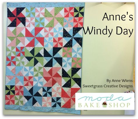 Windy Day Quilt | modafabrics.com Pinwheel Block, Moda Bake Shop, Quilt Layers, Layer Cake Quilts, Twin Quilt Size, Pinwheel Quilt, Easy Quilt Patterns, Precut Quilts, Triangle Quilt