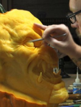 How to Carve Pumpkins with Andy Bergholtz - Stan Winston School How To Carve Pumpkins, Pumpkin Carving Tutorial, 3d Pumpkin Carving, Making Puppets, Carving Tutorial, Make A Monster, Creature Creation, Carve A Pumpkin, Pumpkin For Halloween