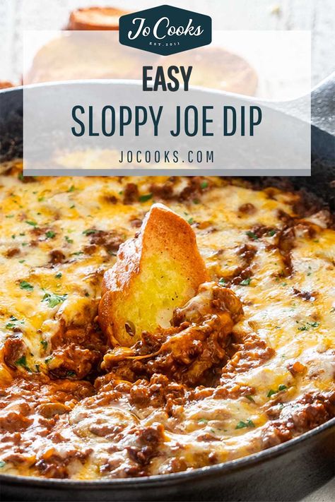 Sloppy Joe Dip Recipe Crockpot, Hot Dip With Ground Beef, Sloppy Joe Appetizer, Hot Beef Dip Recipes, Ground Beef Game Day Recipe, Ground Beef Dips Easy, Cheesy Ground Beef Dip, Meat Dip Recipes, Ground Beef Dips