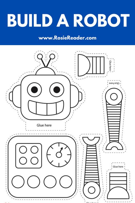 WOW this build a robot is the best!! The kids LOVE it and they made the best robot friends with this free template. PLUS, it comes with many many many more free robot activities too! Robot Science Preschool, Robot Template, Robot Worksheets, Robots Preschool, Make Your Own Robot, 3d Coloring, Robot Activity, Paper Robot, Bear Template