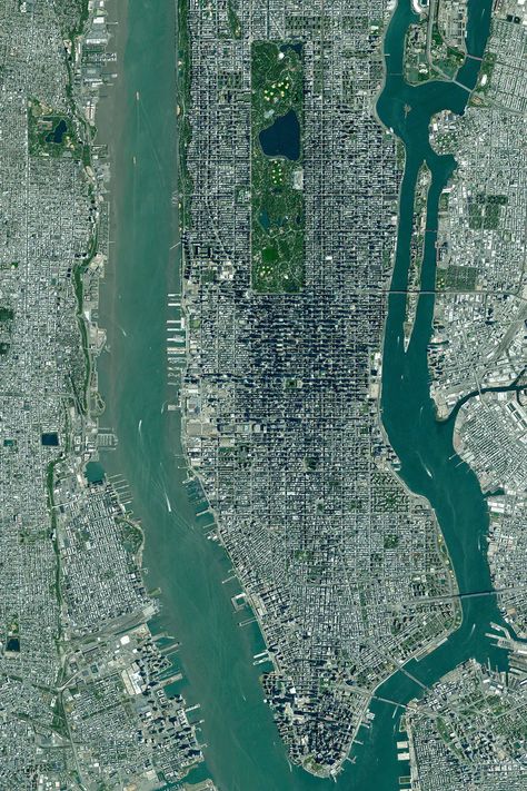 Overview New York From Above, City Layout, Earth From Space, Manhattan New York, World Cities, Aerial Photo, City Design, Birds Eye View, Aerial Photography