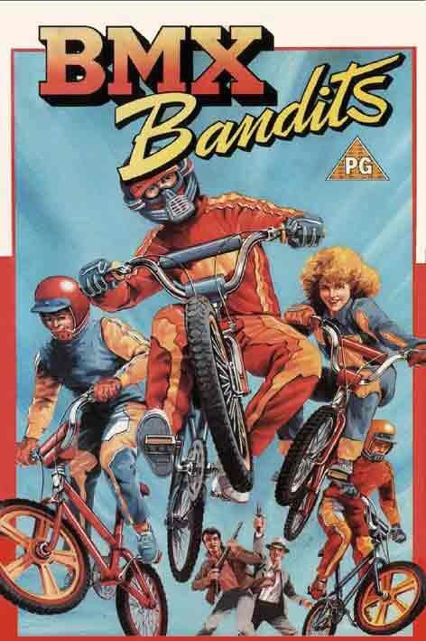 BMX Bandits: the best in Australian movie magic Bmx Backgrounds, Bmx Poster, Bmx Mountain Bike, We The People Bmx, Bmx Bandits, Best Bmx, 80s Bmx Bikes Old School, Vintage Bmx Bikes, Redline Bmx Old School