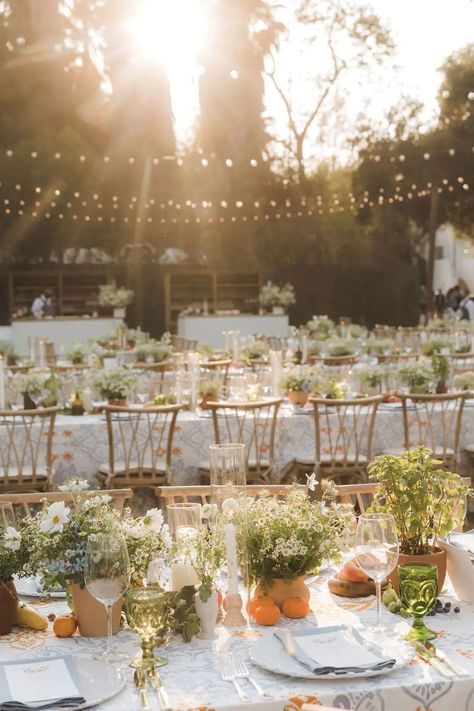 7 Creative Ways To Use Potted Plants In Your Wedding Decor Centerpieces Aesthetic, Herb Wedding, Wedding Itinerary, Sustainable Wedding, Organic Wedding, Garden Party Wedding, Botanical Wedding, Wedding Table Settings, Wedding Tablescapes