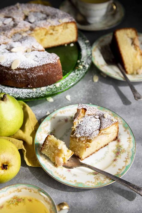 Looking for a flourless cake that’s bursting with sweet flavors and keeping your taste bud coming back for more? This Pear Almond Cake has got your back! It’s soft and moist, loaded with ripe pears and almond flavor, and it is so easy to make. #wildwildwhisk Pear Almond, Pear And Almond Cake, Ripe Pears, Springform Pan Cake, Flourless Cake, Pear Cake, Almond Cake, Almond Flavor, Fall Dessert