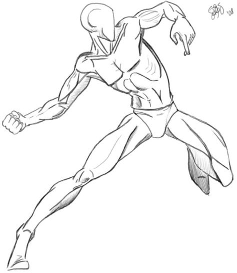 Male Body by so-sallie-can-wait.deviantart.com on @DeviantArt Superhero Poses Reference Male, Punching Pose Reference, Superhero Poses Reference, Body Templates, Template Drawing, Male Figure Drawing, Sketch Poses, Body Sketches, Human Figure Drawing