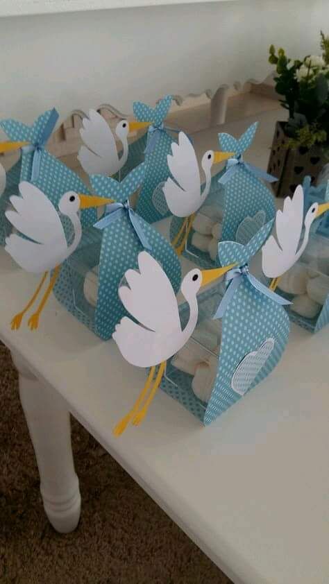 Storch Baby, Moldes Para Baby Shower, Stork Baby Showers, Baby Shower Souvenirs, Idee Babyshower, Boy Baby Shower Ideas, Fiesta Baby Shower, Shower Bebe, Baby Diy