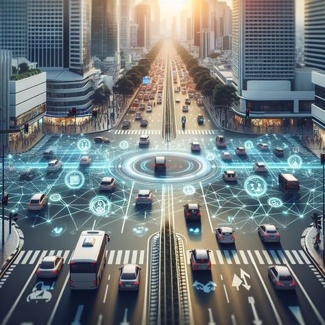 Traffic Management, Management Logo, Urban Mobility, Facial Recognition Technology, Traffic Signal, Use Of Technology, Public Transportation, Futuristic City, Energy Use