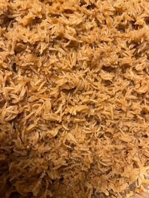 Baked Rice Side Dish, Brown Rice Oven Recipe, Oven Baked Brown Rice, Bake Rice Recipe Oven, Oven Rice Recipe Simple, Oven Baked Basmati Rice, Oven Rice Pilaf, Baking Rice In The Oven, Baked Rice Pilaf Oven