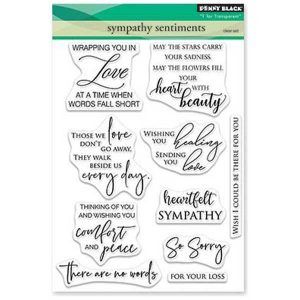 Penny Black Sympathy Sentiments Stamp Set - The Foiled Fox Supportive Quotes Encouragement, Sympathy Sentiments, Sympathy Sentiment, Sympathy Messages, Support Quotes, Sympathy Quotes, Love Wishes, Card Sayings