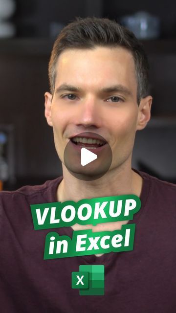 Kevin Stratvert on Instagram: "VLOOKUP in Excel in Under 60 Seconds! #excel" Vlookup Excel, Excel Vlookup, Job Tips, Excel Tips, 60 Seconds, Technology, On Instagram, Instagram