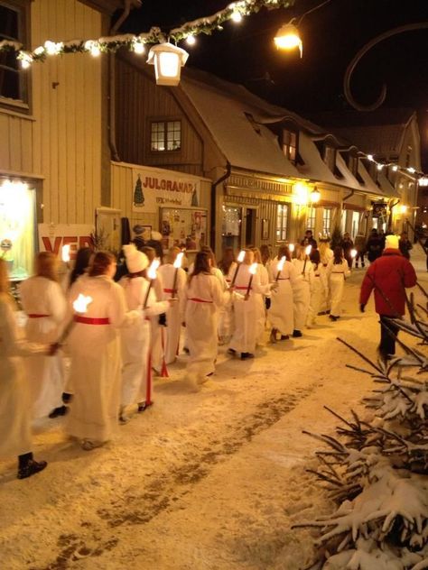 Best Christmas Destinations, Swedish Christmas Traditions, Sankta Lucia, Santa Lucia Day, St Lucia Day, Swedish Traditions, Norwegian Christmas, Christmas Destinations, Scandi Christmas