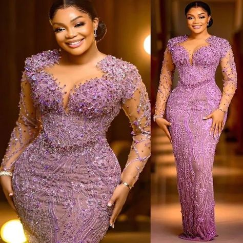 Aso Ebi Lace Styles African Weddings, Latest Lace Gown Styles Aso Ebi, Lace Gown Styles Aso Ebi, Nigerian Wedding Dresses Traditional, Lace Styles For Wedding, Plus Size Holiday Dresses, Sheath Prom Dress, Prom Dress Beaded, Beading Dress