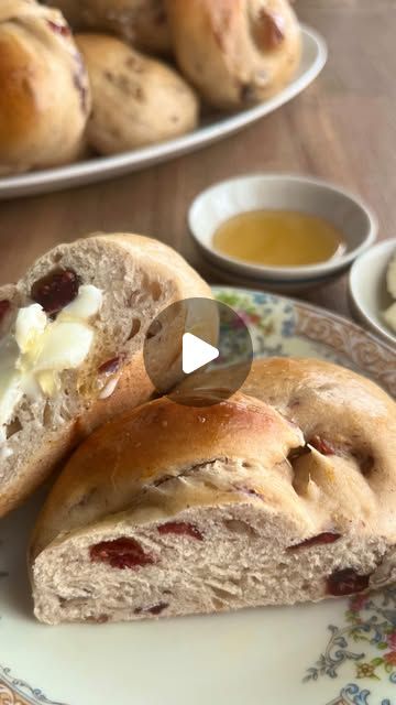 Leah Koenig on Instagram: "I’m currently in love with these single-strand challah buns. The braiding process can seem tricky at first, but once you get the hang of it, it turns out individually-sized challahs that are equal parts adorable and delicious.

Try out this braiding technique with your favorite challah dough, or with the Cranberry Walnut Challah Bun recipe in this week’s The Jewish Table. (link in bio.)

The petite and squishy challah buns are loaded with sweet-tart cranberries, buttery walnuts, and a hint of cinnamon and orange zest, making them the perfect rolls for Thanksgiving dinner, Shabbat, or whenever the mood strikes!

#jewishfood #challah #challahbraiding #cranberry #walnut #thanksgivingdinner #shabbatdinner #fallfood" Challah Buns, Stuffed Challah, Rolls For Thanksgiving, Thanksgiving Rolls, Shabbat Dinner, Jewish Food, Sweet Tart, Bun Recipe, Jewish Recipes