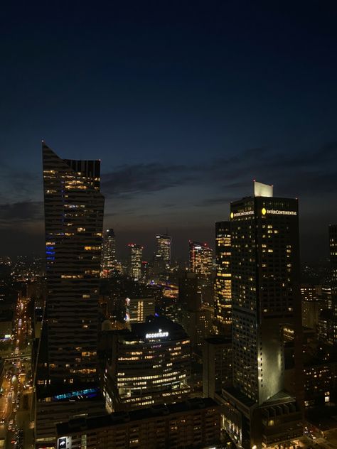 warsaw by night🤩😫 Poland Aesthetic Warsaw, Warsaw Night, Polish Core, Fb Background, City Core, City View Apartment, Apartment View, City Photos, Warsaw Poland