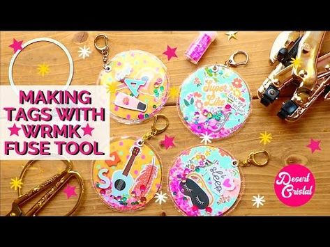 (1) Making Tags with WRMK Fuse Tool | DesertCristal - YouTube We Are Memory Keepers, Fuse Tool, Love Selfie, Virtual School, Cardmaking And Papercraft, We R Memory Keepers, Memory Keepers, Pocket Letters, Diy Tags