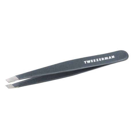 Tweezerman Stainless Steel Slant Tweezer (Blue Stone) Tweezerman Tweezers, Best Tweezers, Eyebrow Tweezers, Beauty Planet, Tweezers Eyebrows, Body Hair Removal, Brow Shaping, Unwanted Hair Removal, Unwanted Hair