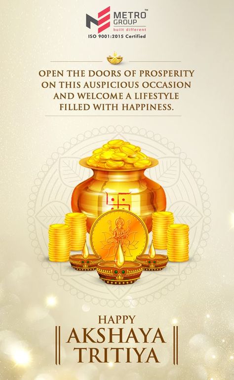 Metro Group wishes you all a very Happy Akshaya Tritiya  #AkshayaTritiya2018 #Festival #Celebration #Occasion #AuspiciousDay Akshay Tritiya Creative Ads Jewellery, Akshayatritiya Wishes, Akshay Tritiya Creative Post, Akshaya Tritiya Post, Akshaya Tritiya Creative Post, Akshaya Tritiya Jewellery Ads, Happy Akshaya Tritiya Wishes, Akshay Tritiya Creative, Akshay Tritiya Creative Ads