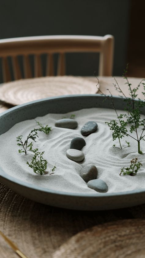 These small Zen garden ideas will help you add a bit of tranquility to your backyard. Explore serene Zen garden design tips inspired by Japanese and Asian aesthetics. Perfect for small spaces, these ideas bring tranquility to your backyard, patio, or front garden. Create your own oasis with rock gardens, meditation spots, and DIY projects. Transform your outdoor areas into serene retreats. Small Zen Garden Ideas, Office Zen Garden, Zen Garden Mini, Sand Zen Garden, Indoor Zen Garden, Zen Garden Ideas, Small Zen Garden, Desktop Zen Garden, Japandi House