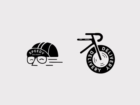 Bike Delivery, Bike Logos Design, Historical Logo, Cycle Logo, Bike Logo, Bicycle Brands, Bike Illustration, Japan Tattoo Design, Vintage Pop