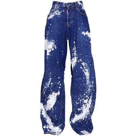 Tye Dye Jeans, Dyed Jeans, Dsquared2 Women, Dye Jeans, Jeans Flared, Blue Flare Jeans, Jeans Summer, Tie Dye Jeans, Women Tie