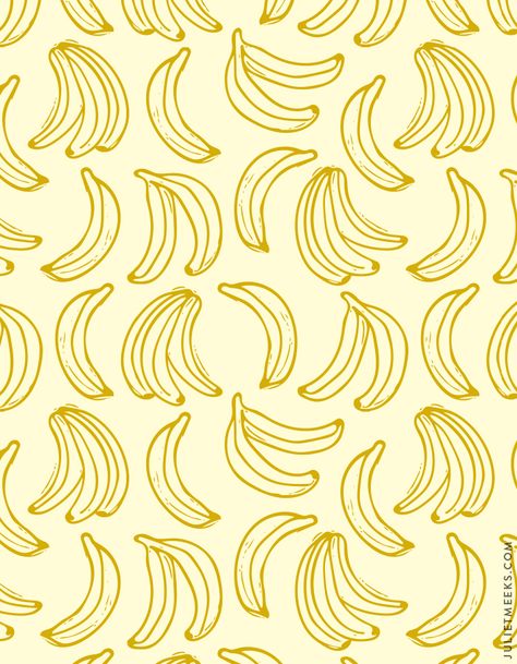 Banana pattern Banana Wallpaper, Banana Pattern, Fine Art Textiles, Fruit Cartoon, Business License, Vintage Flowers Wallpaper, Art Textiles, Banana Print, Colorful Artwork