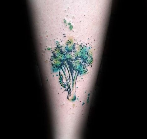 60 Broccoli Tattoo Ideas For Men - Vegetable Designs Broccoli Tattoo, Veggie Tattoo, Vegetable Tattoo Ideas, Vegetable Tattoos, Drawing Of Broccoli, Broccoli Illustration, Broccoli Image, Vegetable Tattoo, Culinary Tattoos