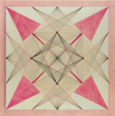 Hilma af Klint and Emma Kunz: Conscious collaboration with Spirit – Zero Equals Two! Emma Kunz, Healing Rocks, Outsider Artists, Hilma Af Klint, Geometric Drawing, Create Drawing, Reading Art, Intuitive Art, Women Artists